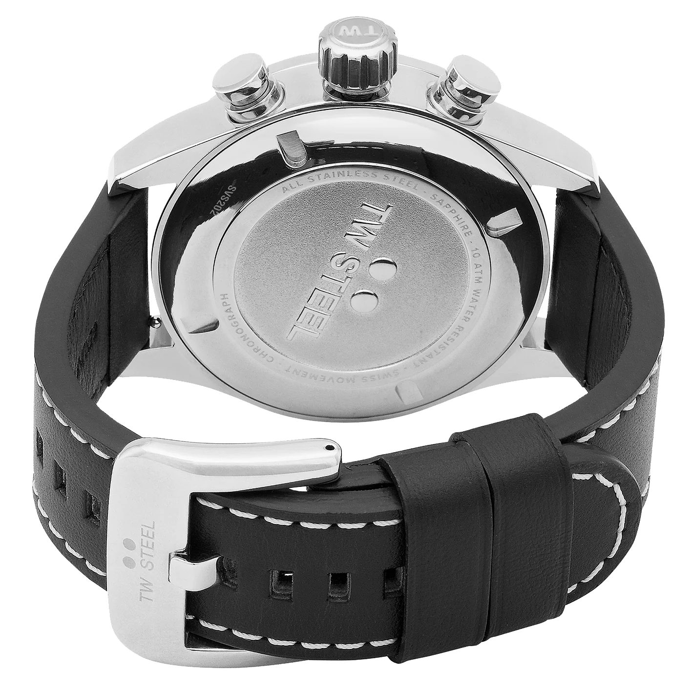 TW Steel Men's Black Swiss Volante Watch - Image 4