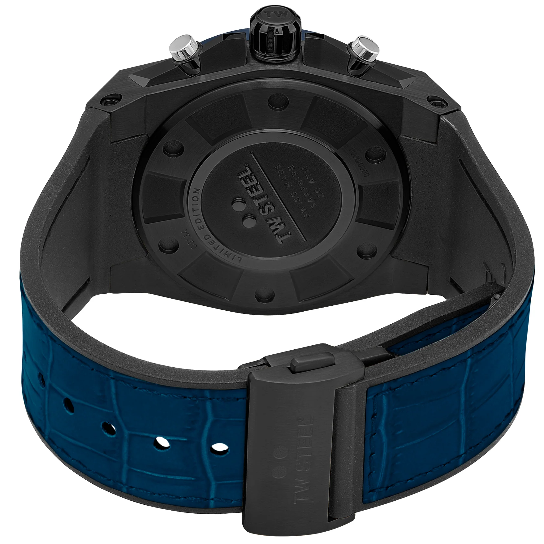 TW Steel Men's Blue Ace Genesis Watch - Image 4