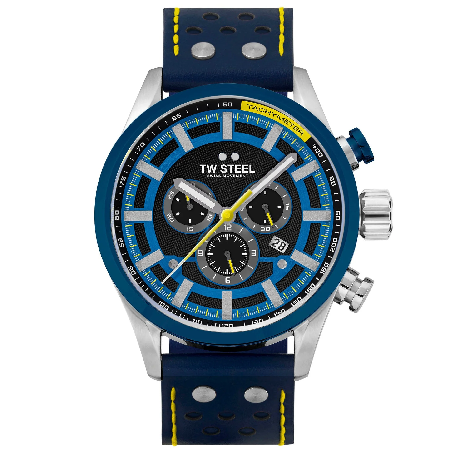 TW Steel Men's Blue Swiss Volante Watch