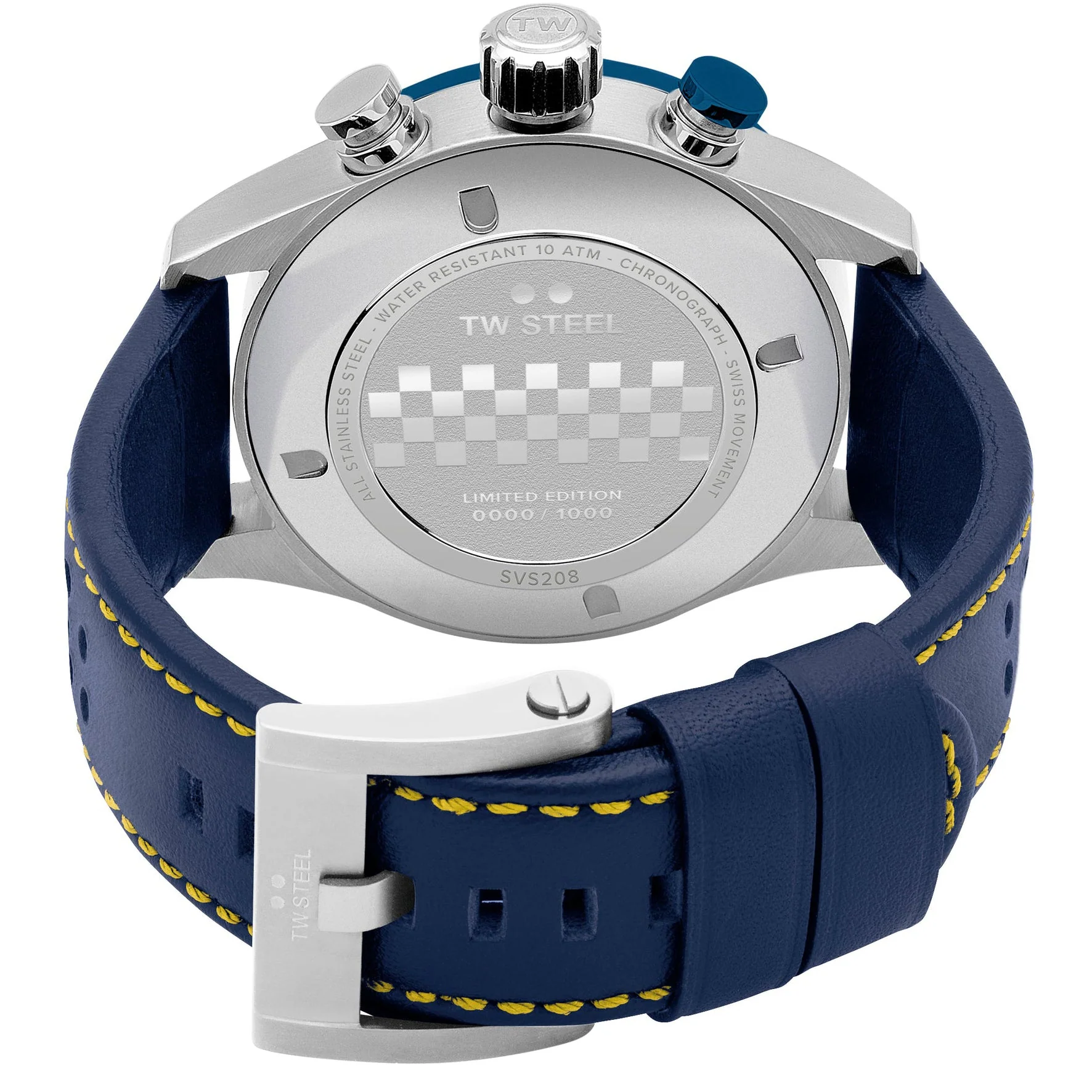 TW Steel Men's Blue Swiss Volante Watch - Image 4