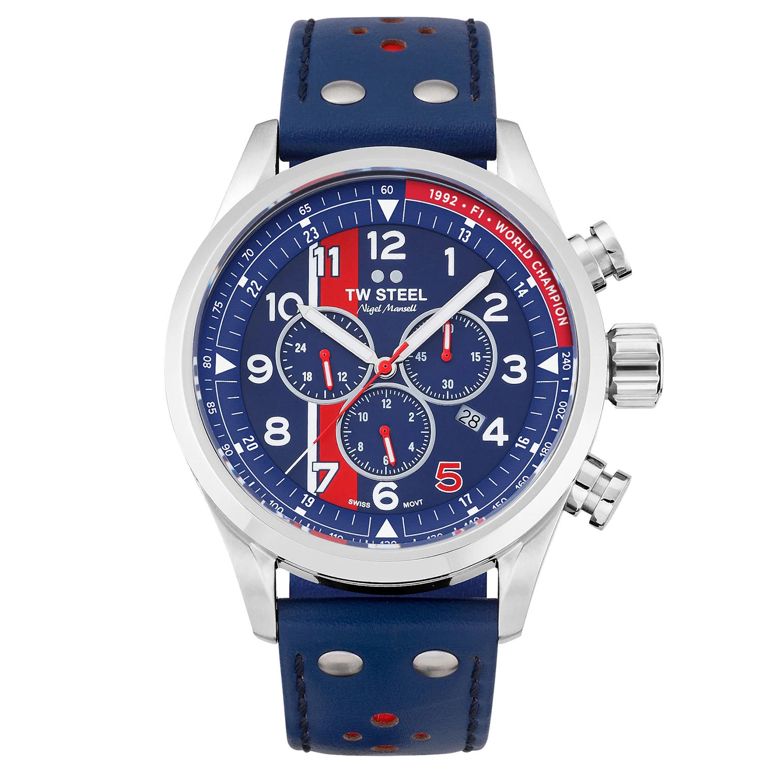 TW Steel Men's Blue Swiss Volante Watch