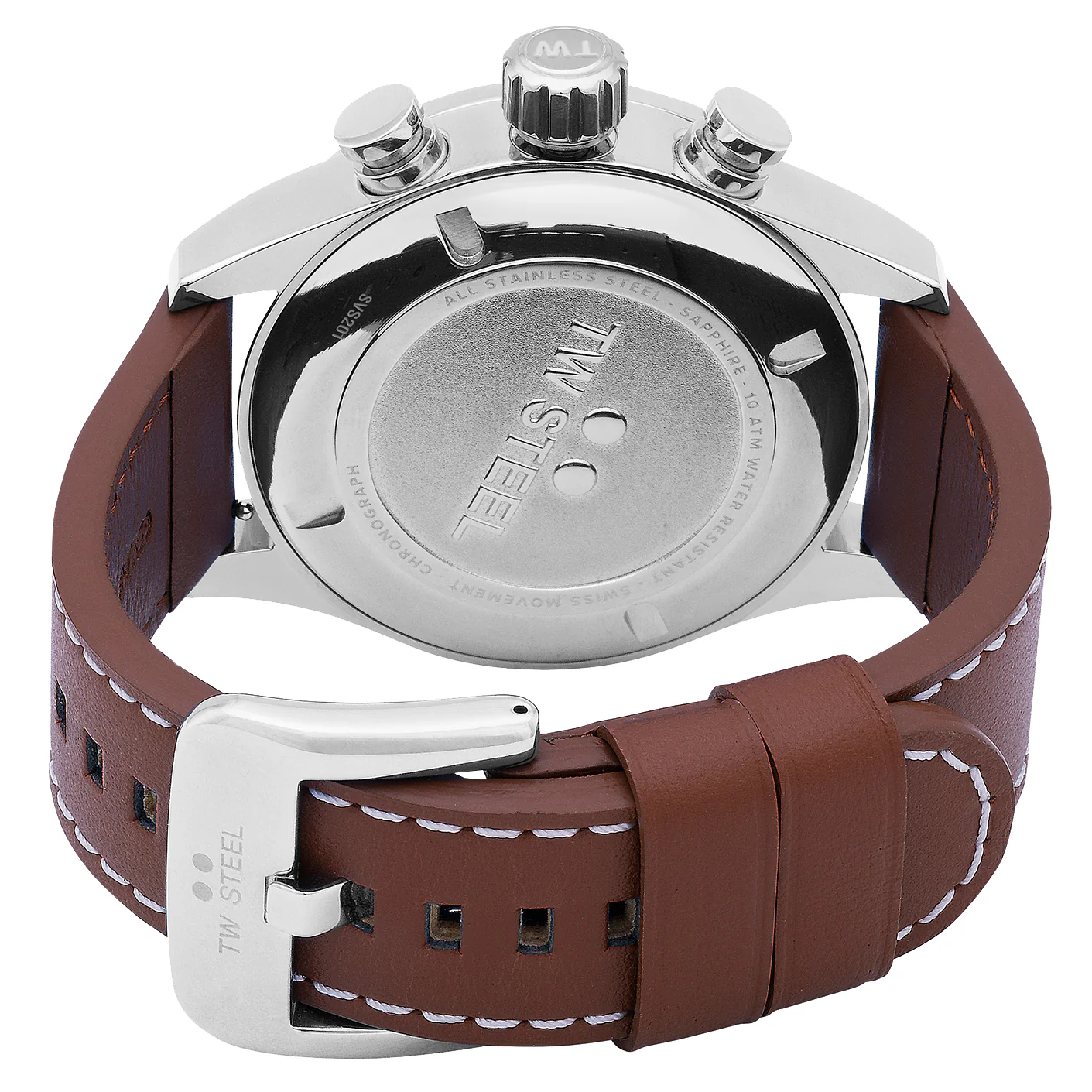 TW Steel Men's Brown Swiss Volante Watch - Image 4