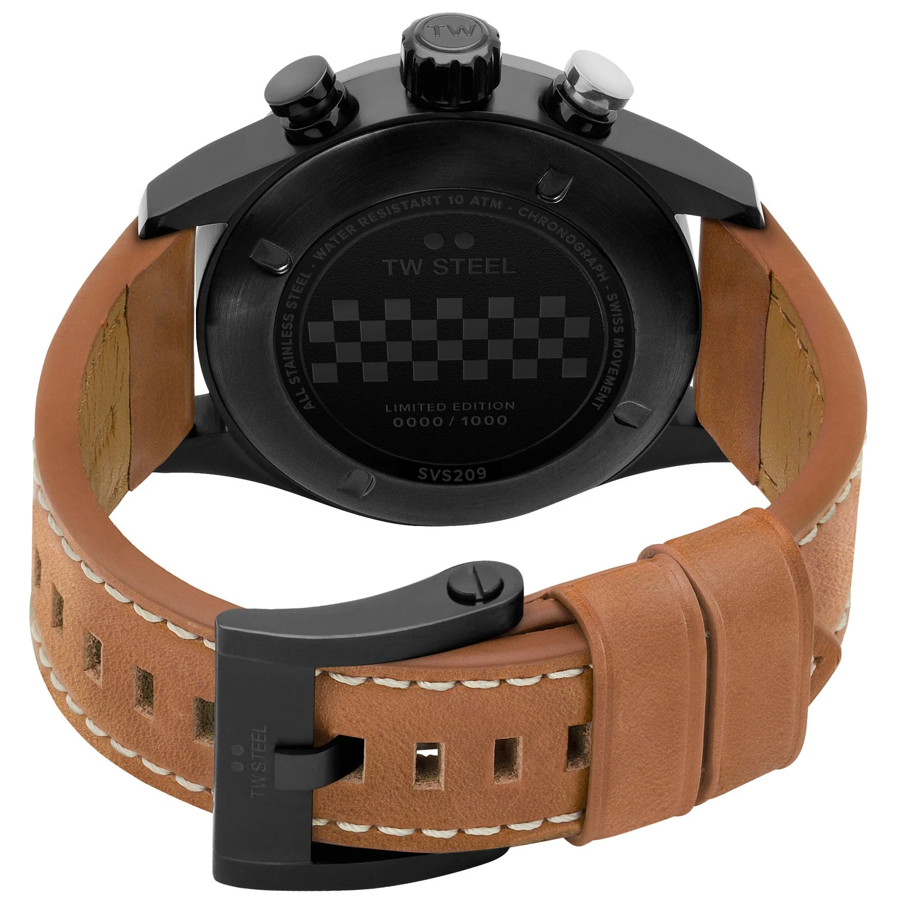 TW Steel Men's Brown Swiss Volante Watch - Image 4