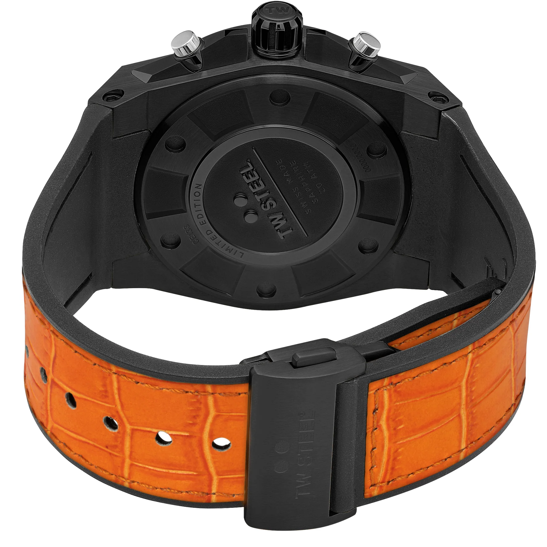 TW Steel Men's Orange Ace Genesis Watch - Image 4