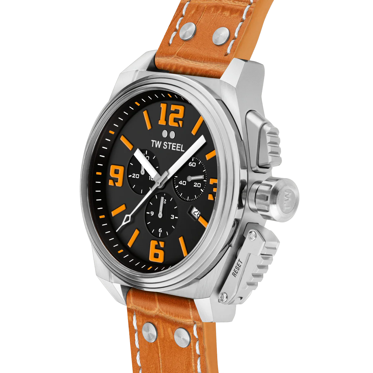 TW Steel Men's Orange Canteen Watch - Image 3