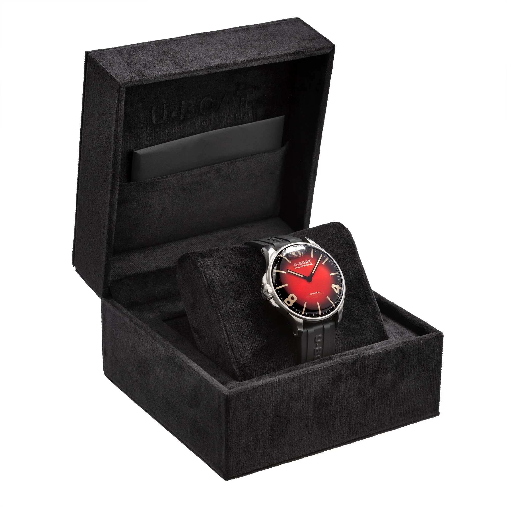U-Boat Men's Cardinal Red Darkmoon Watch - Image 2