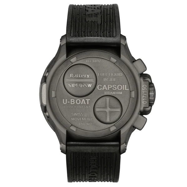 U-Boat Capsoil 45 Chrono Titanium Men's Watch - Image 2