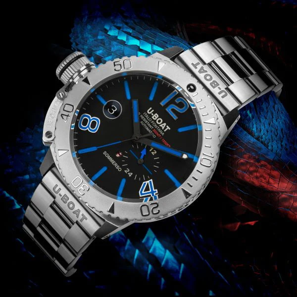 U-Boat Sommerso Blue Men's Watch - Image 3