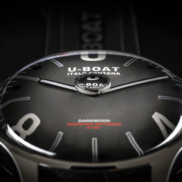 U-Boat Darkmoon 44MM Grey Soleil SS Men's Watch - Image 4