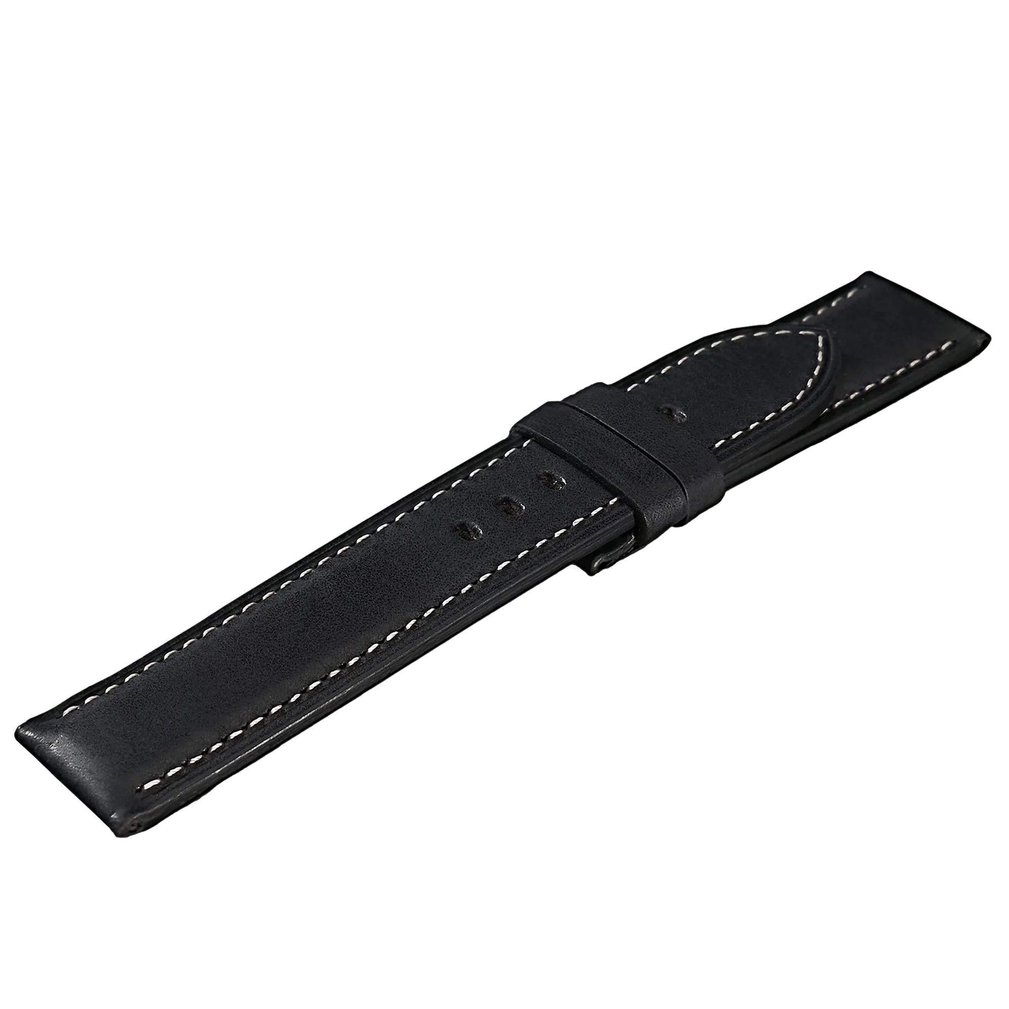 U-Boat Black Calf Leather 22mm Strap