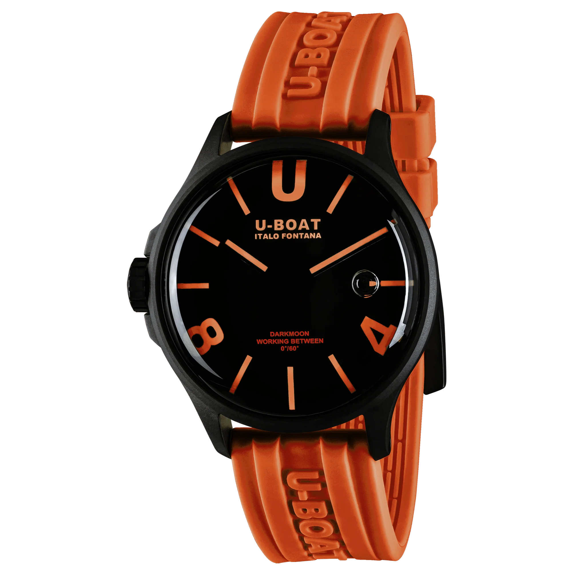 U-Boat Capsoil Darkmoon Men's Orange Watch
