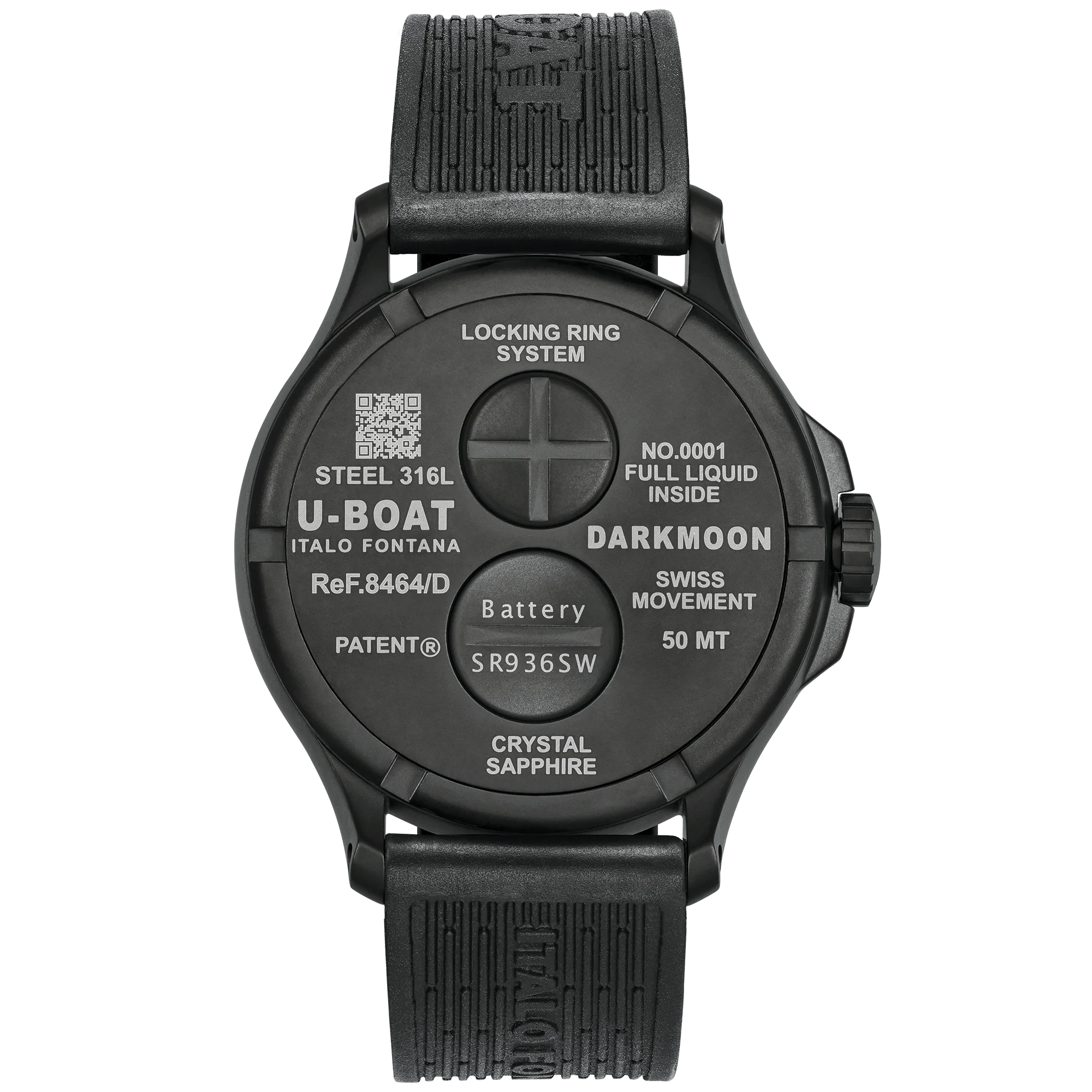 U-Boat Darkmoon Oil Immersion Men’s Black Watch - Image 2
