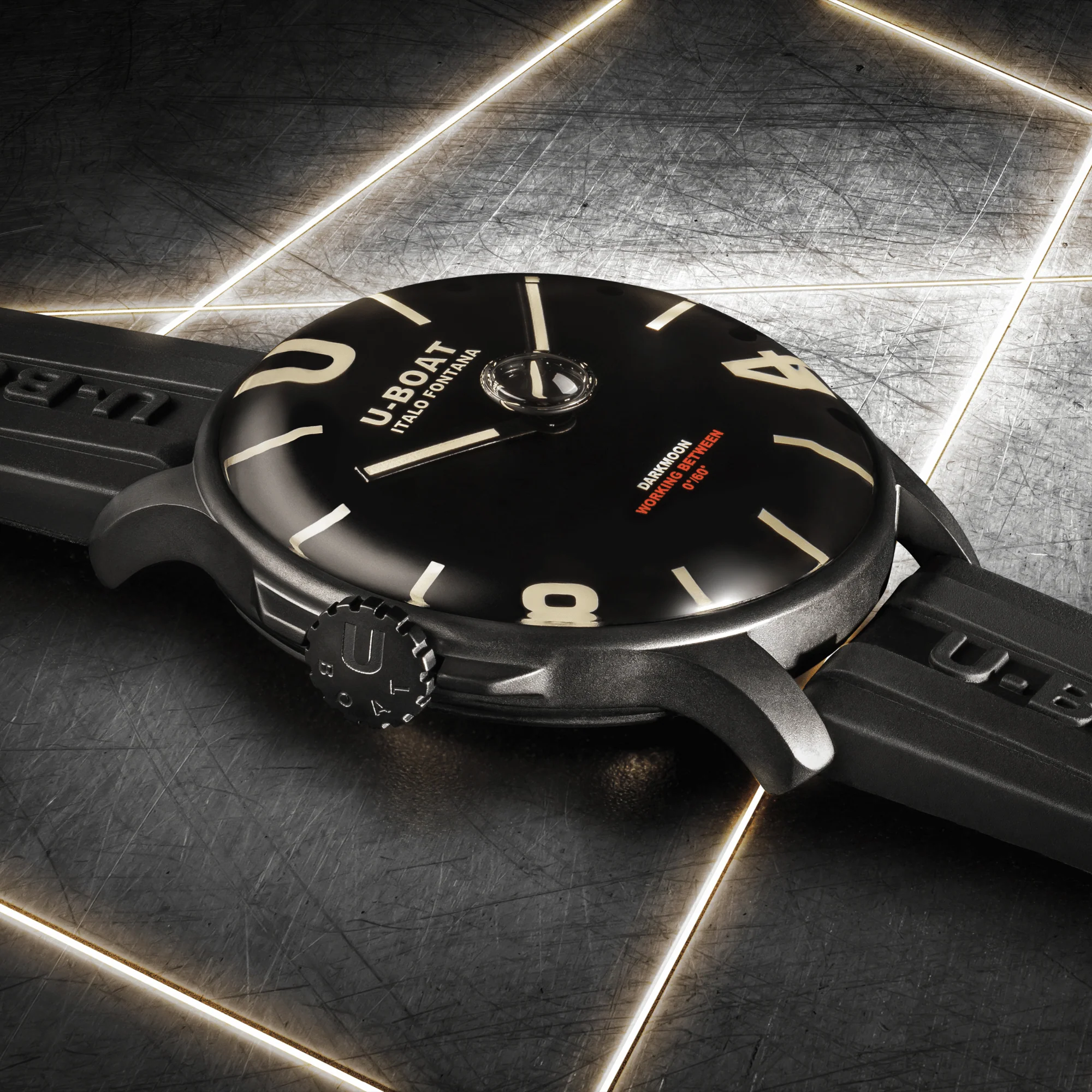 U-Boat Darkmoon Oil Immersion Men’s Black Watch - Image 3