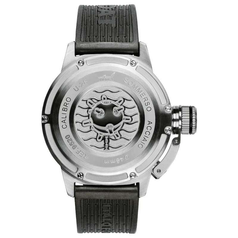 U-Boat Sommerso 46 SS Black Men's Watch - Image 2