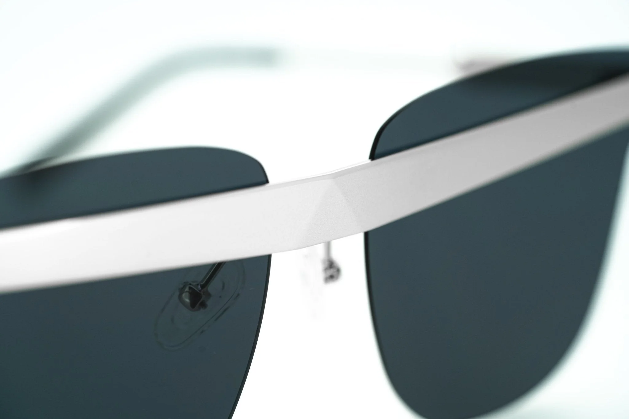 United Nude Sunglasses D-Frame Silver and Grey - Image 8