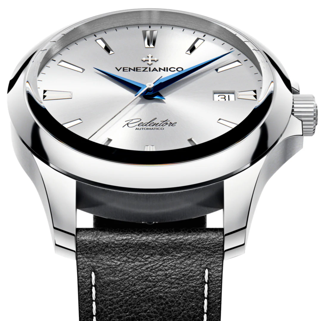 Venezianico Redentore 40 Men's Silver Watch - Image 3