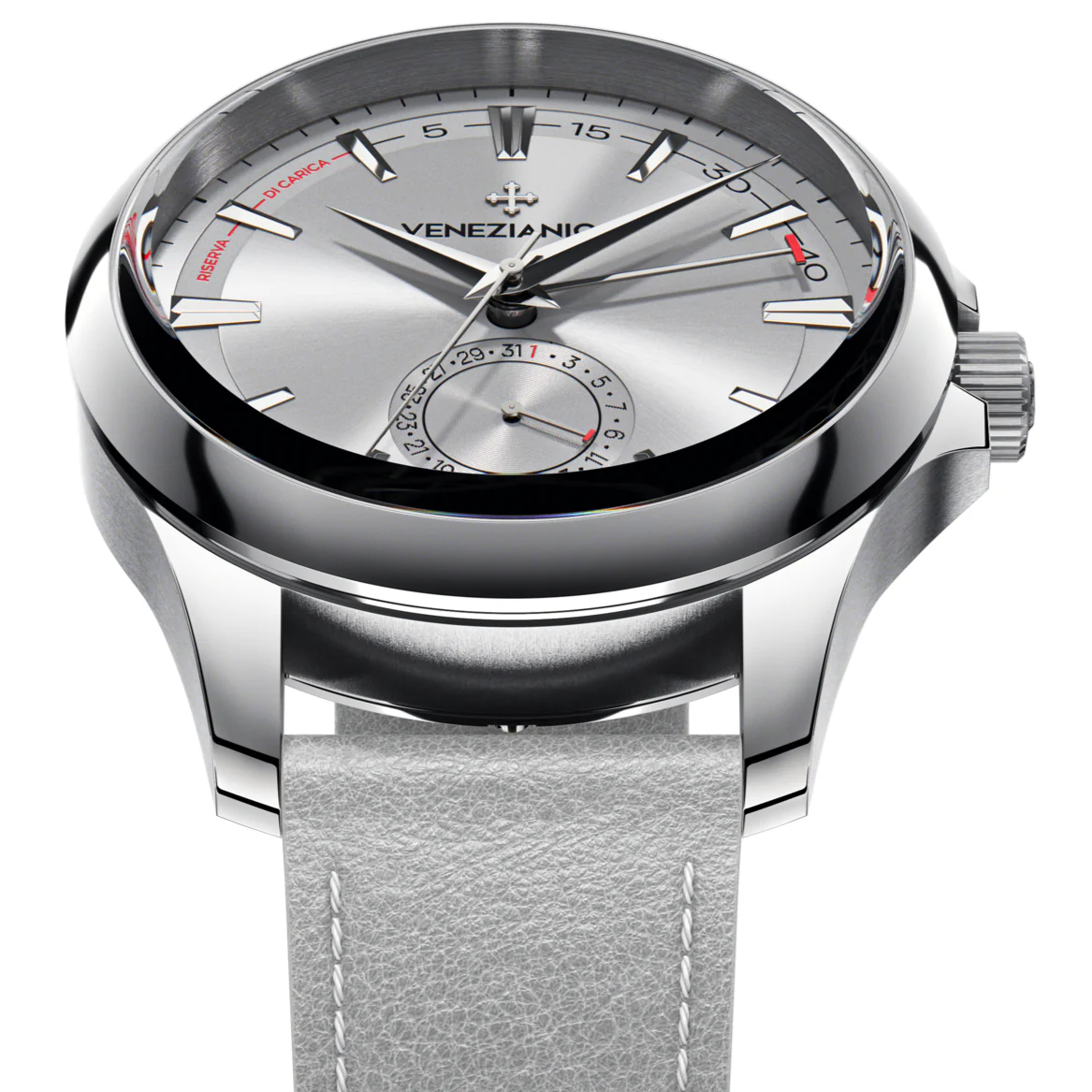 Venezianico Redentore Riserva di Carica Men's Grey Watch - Image 2