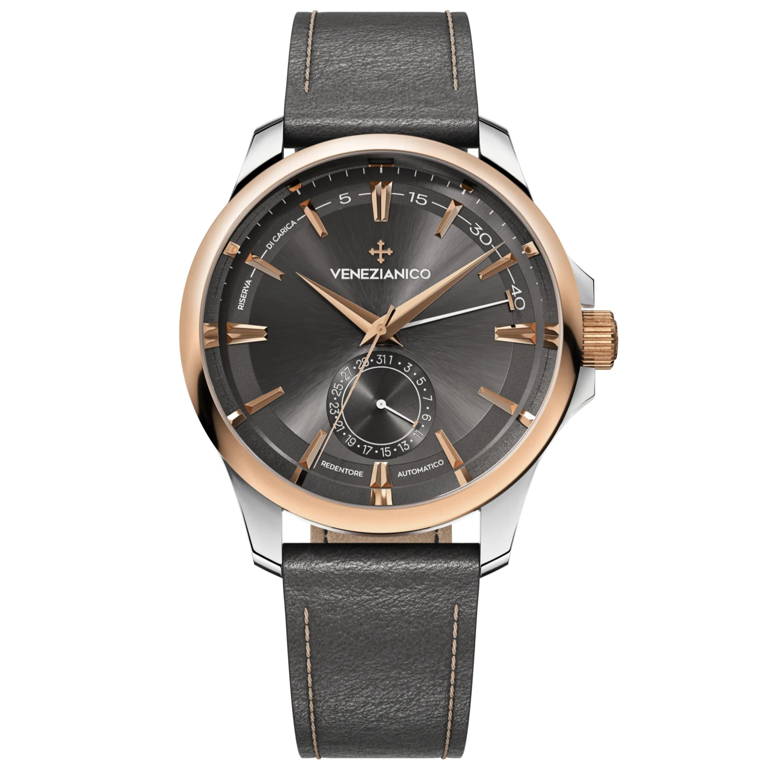 Venezianico Redentore Riserva di Carica Men's Grey Watch