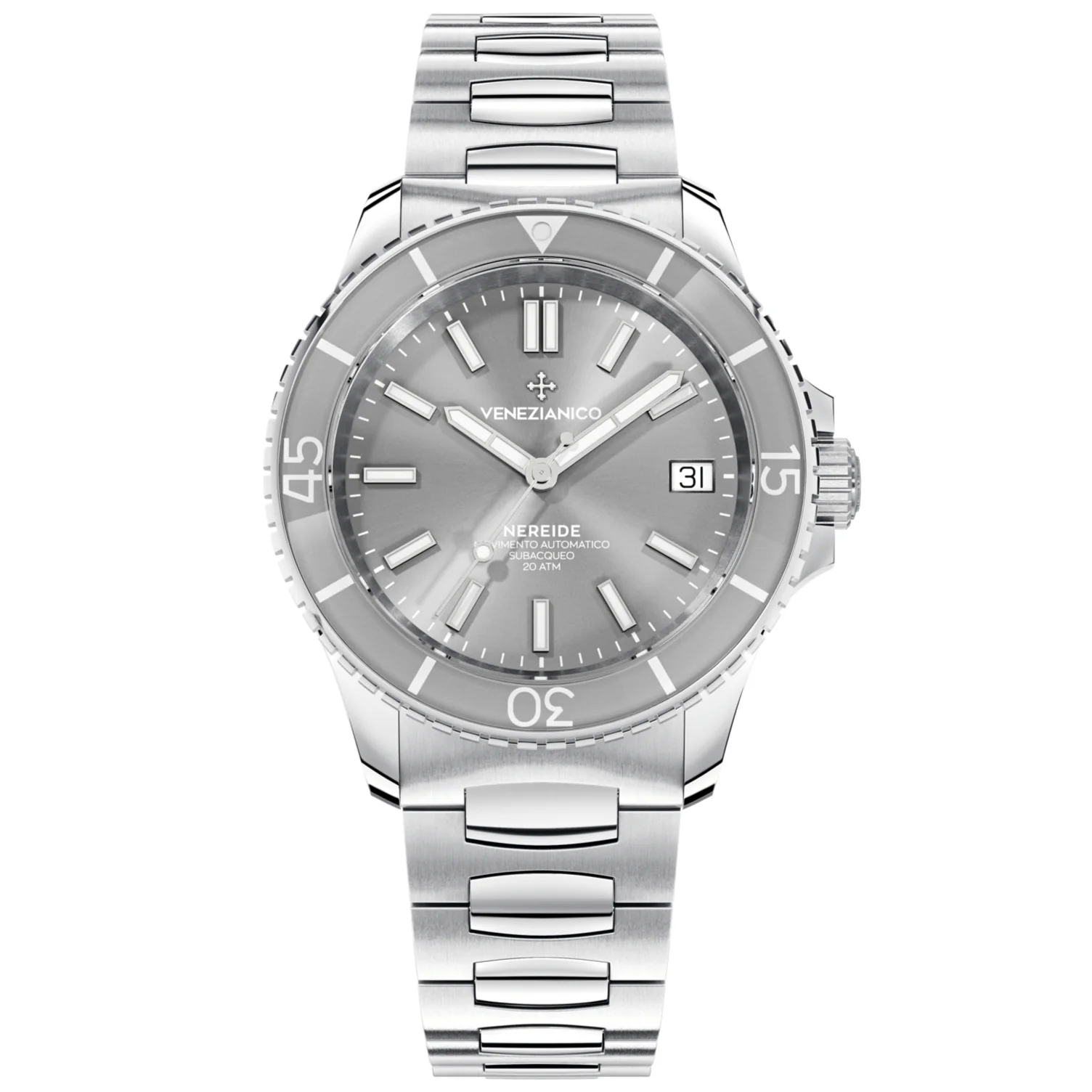 Venezianico Nereide 39 Men's Grey Watch