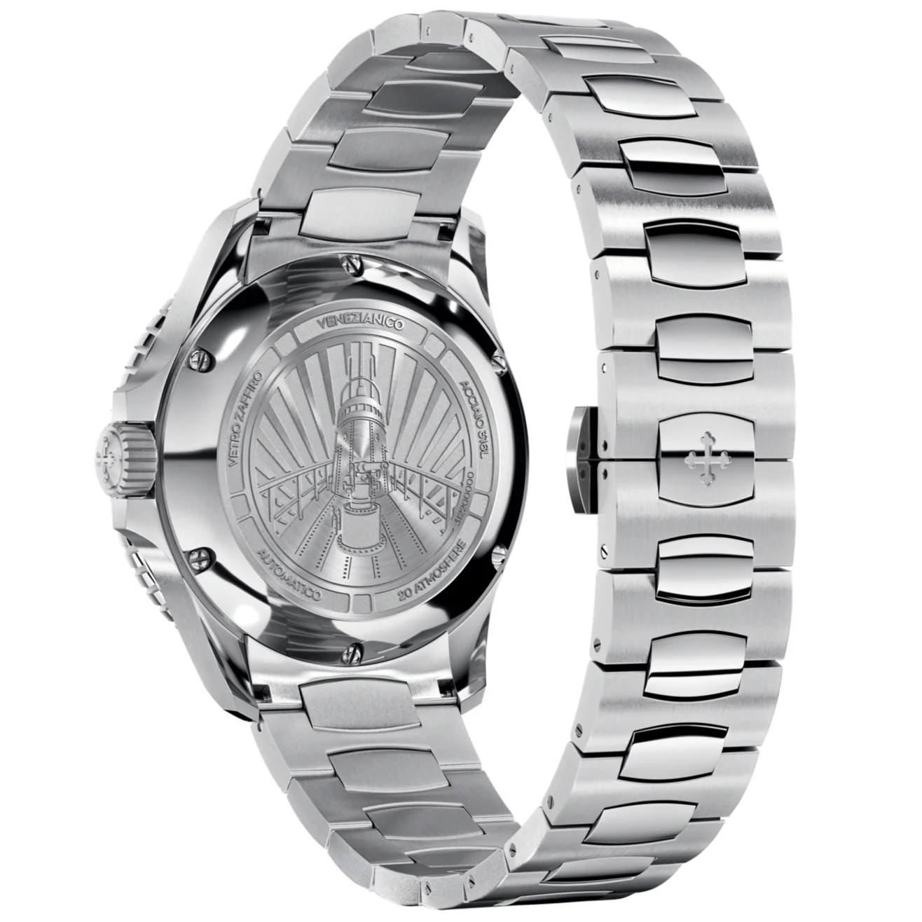 Venezianico Nereide 39 Men's Grey Watch - Image 4