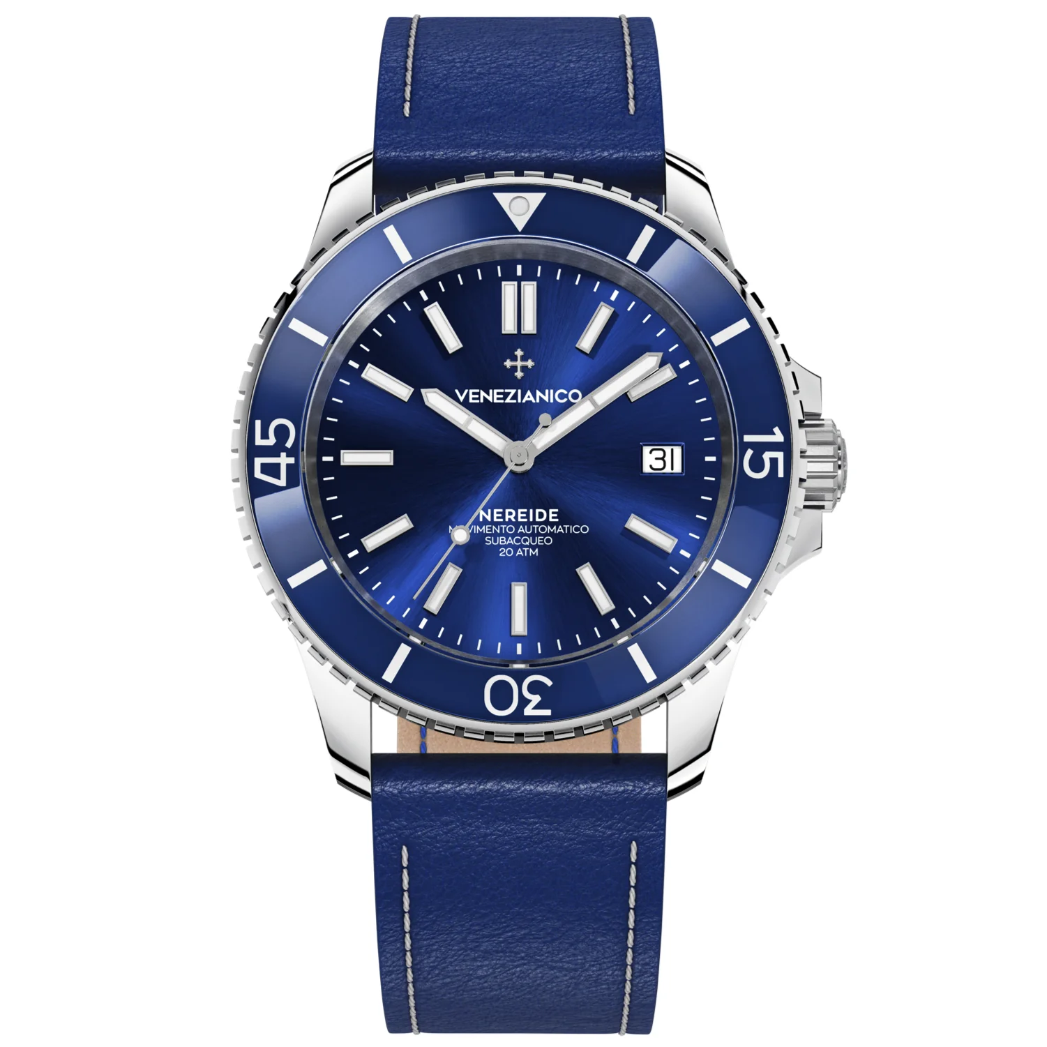 Venezianico Nereide 42 Men's Blue Watch