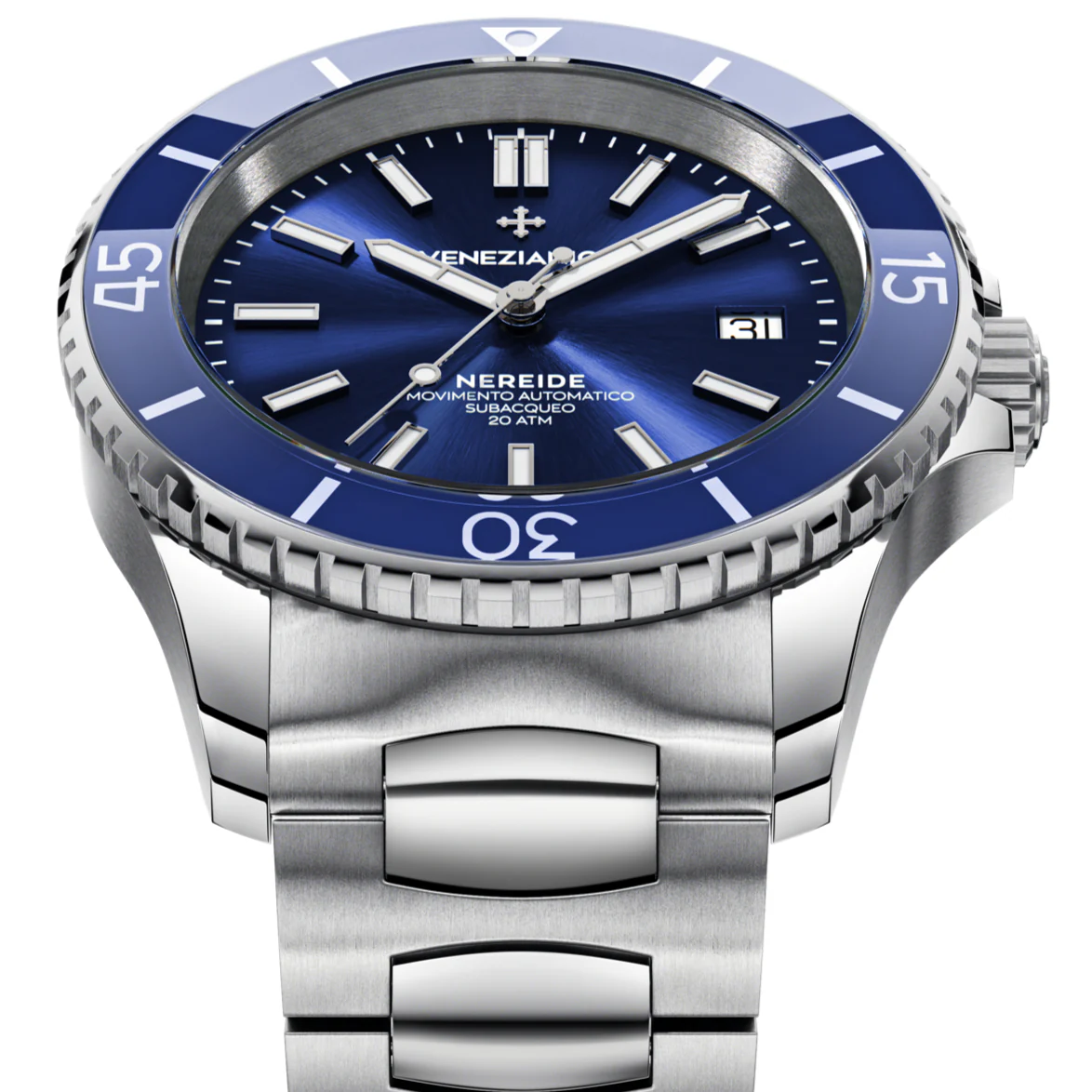 Venezianico Nereide 42 Men's Blue Watch - Image 2