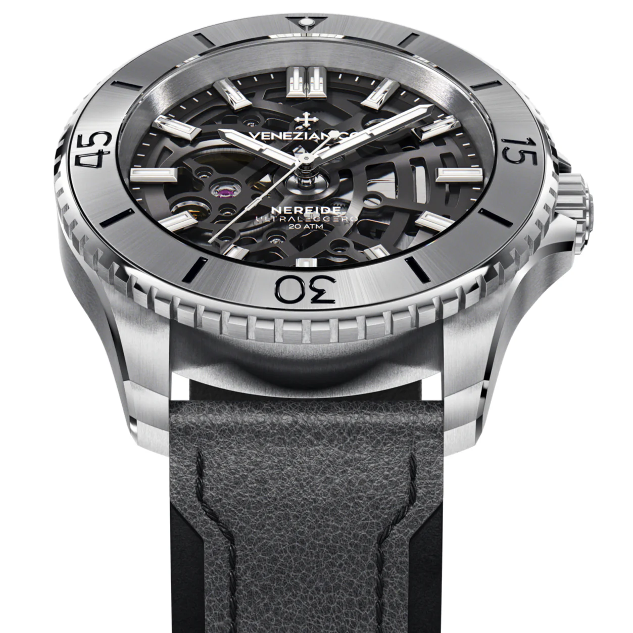 Venezianico Nereide Ultraleggero 42 Men's Black Watch - Image 2