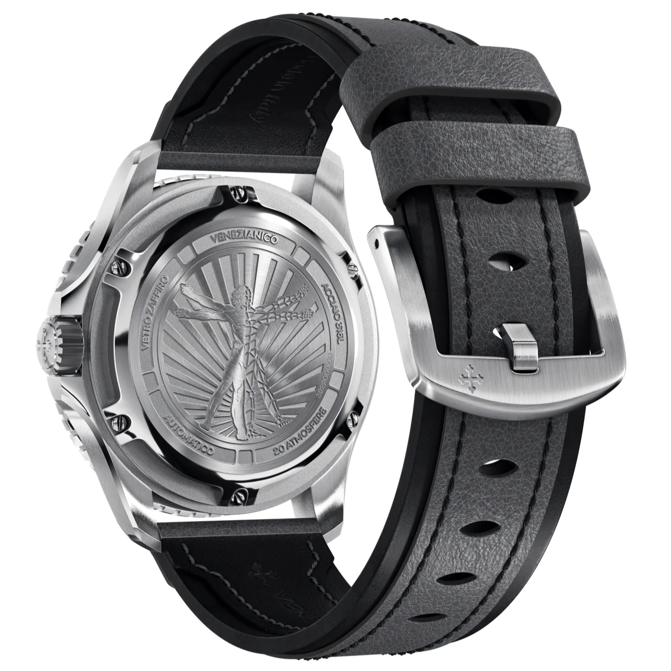 Venezianico Nereide Ultraleggero 42 Men's Black Watch - Image 4