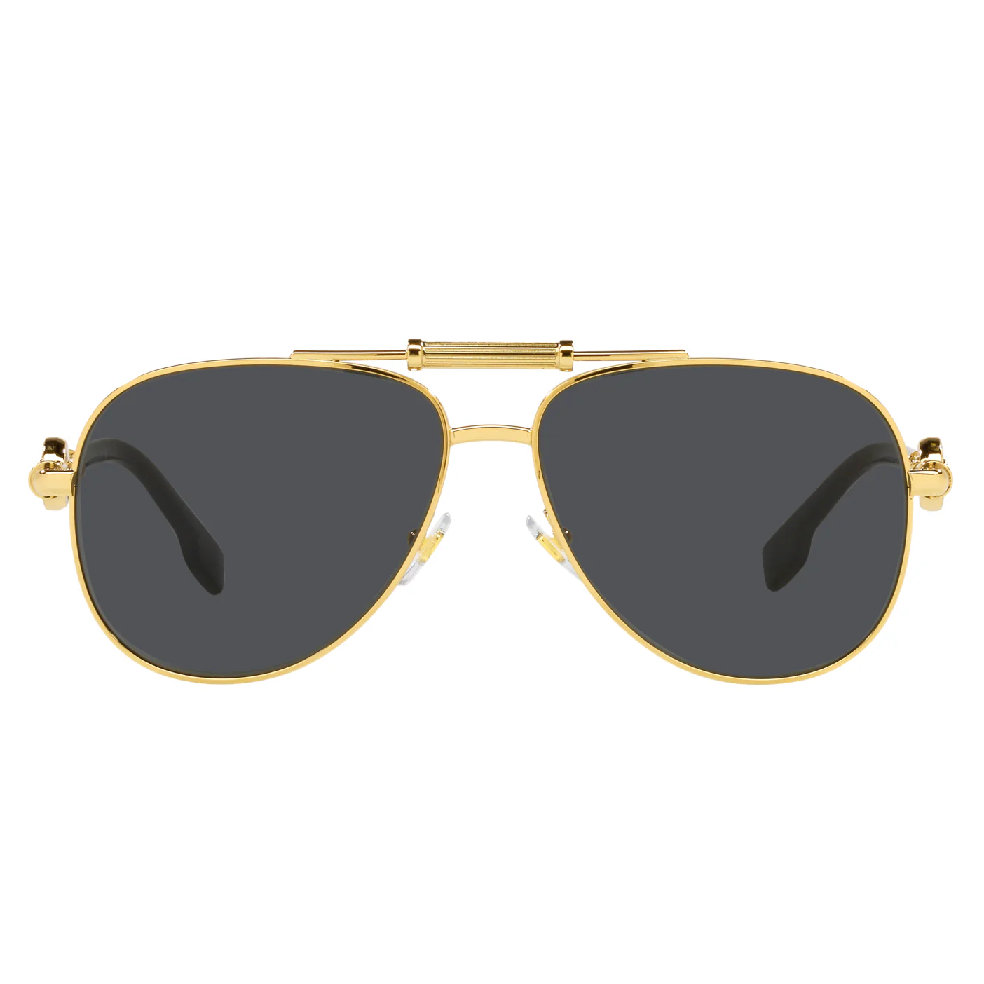 Versace (VER6) Unisex Gold Sunglasses - Image 2