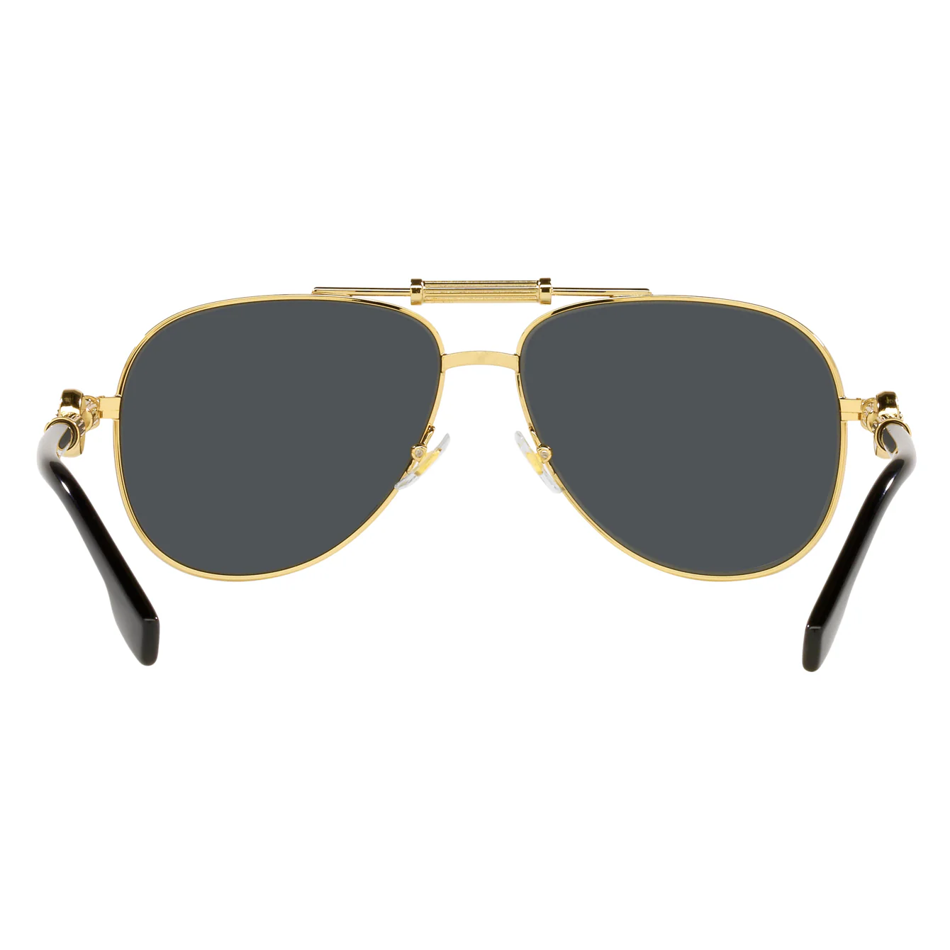 Versace (VER6) Unisex Gold Sunglasses - Image 5