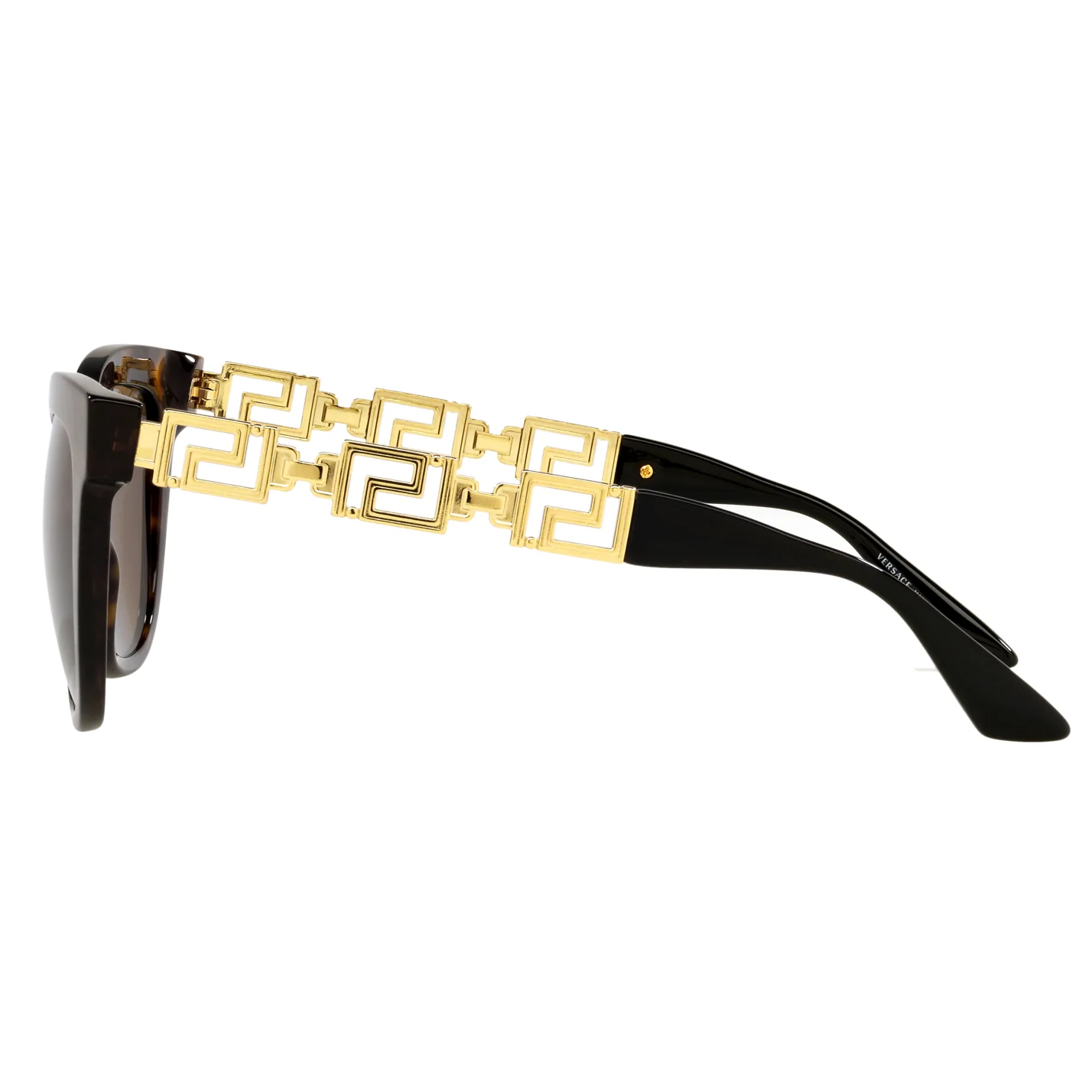 Versace (VER12) Ladies Havana Sunglasses - Image 4