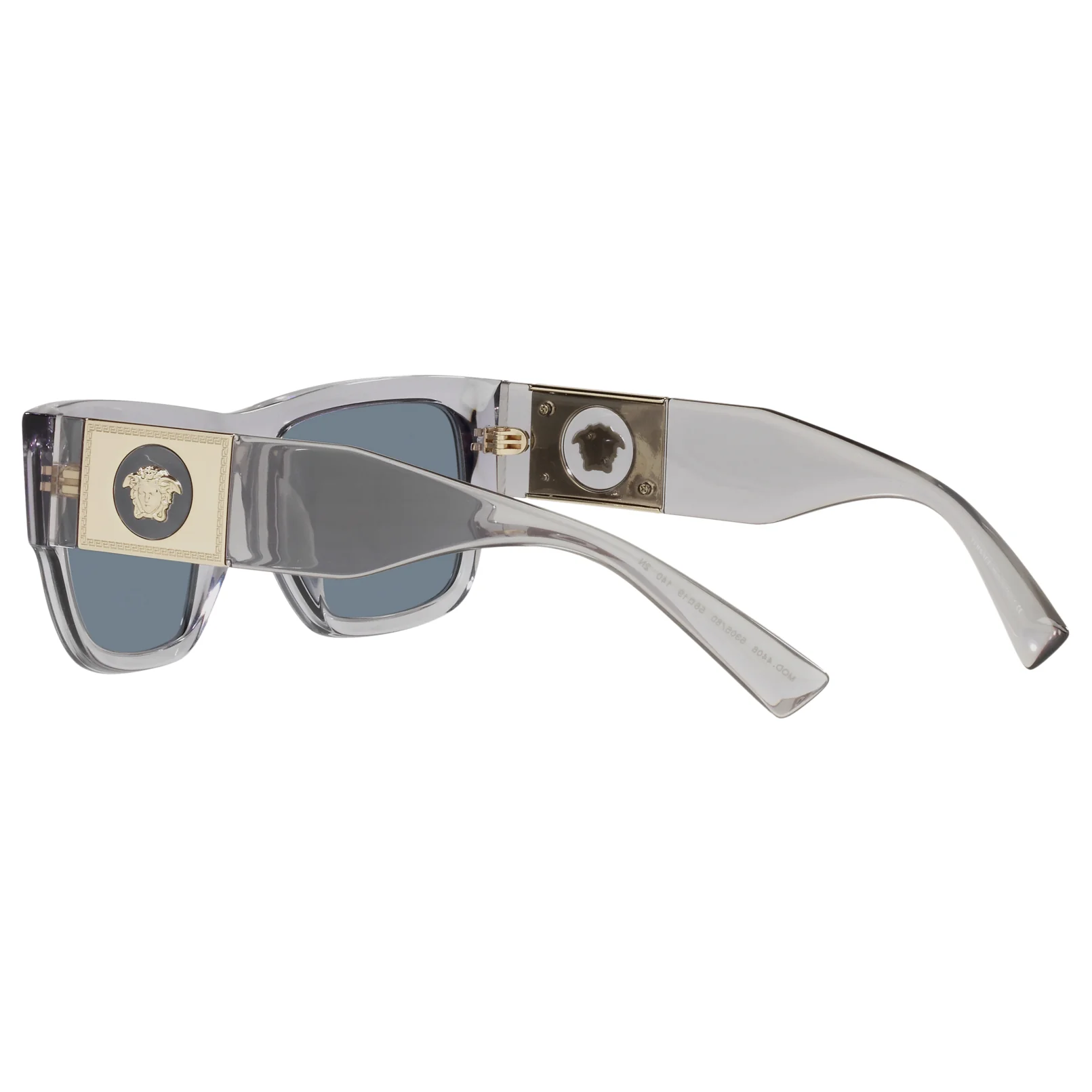 Versace (VER19) Ladies Transparent Gray Sunglasses - Image 6