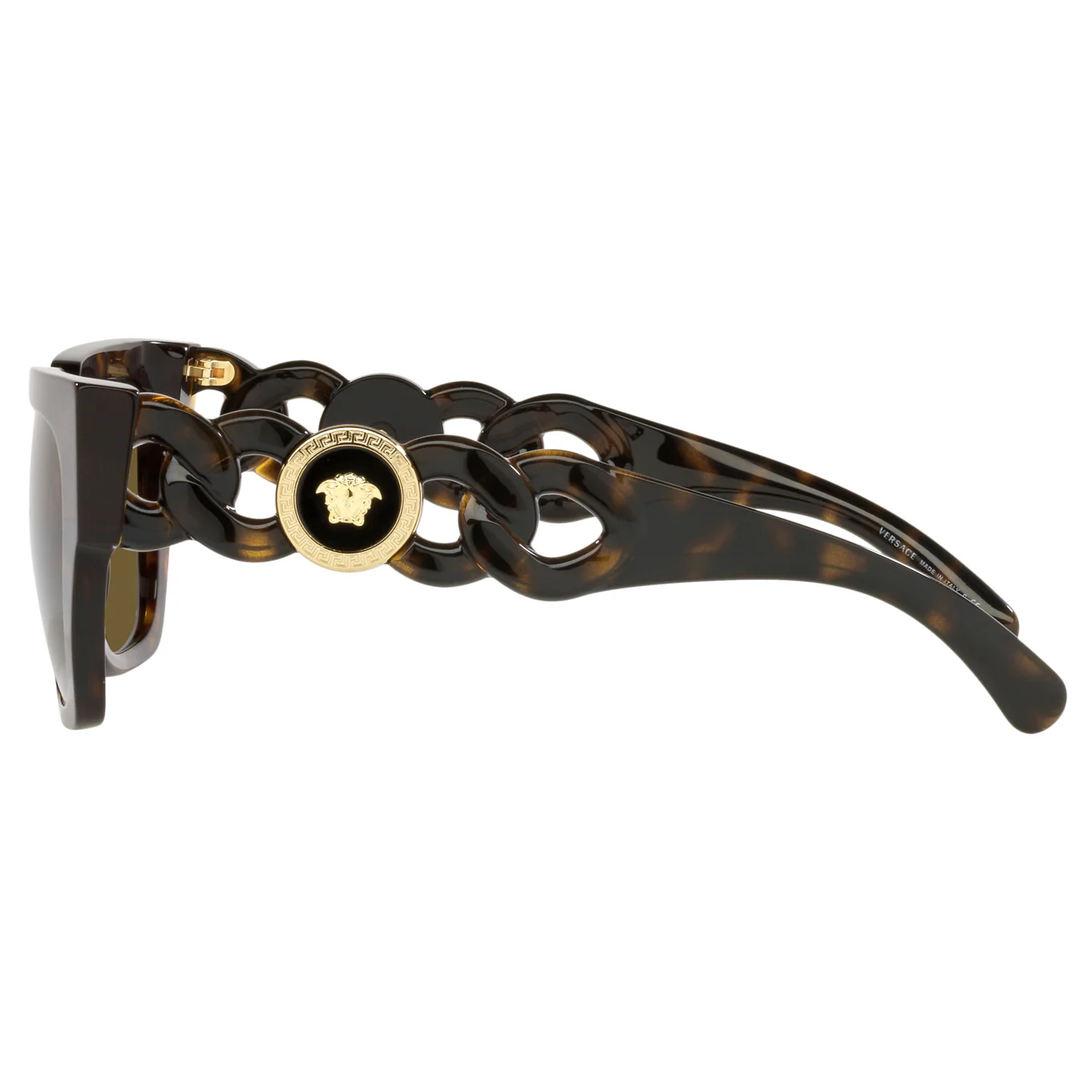 Versace (VER24) Ladies Havana Sunglasses - Image 4