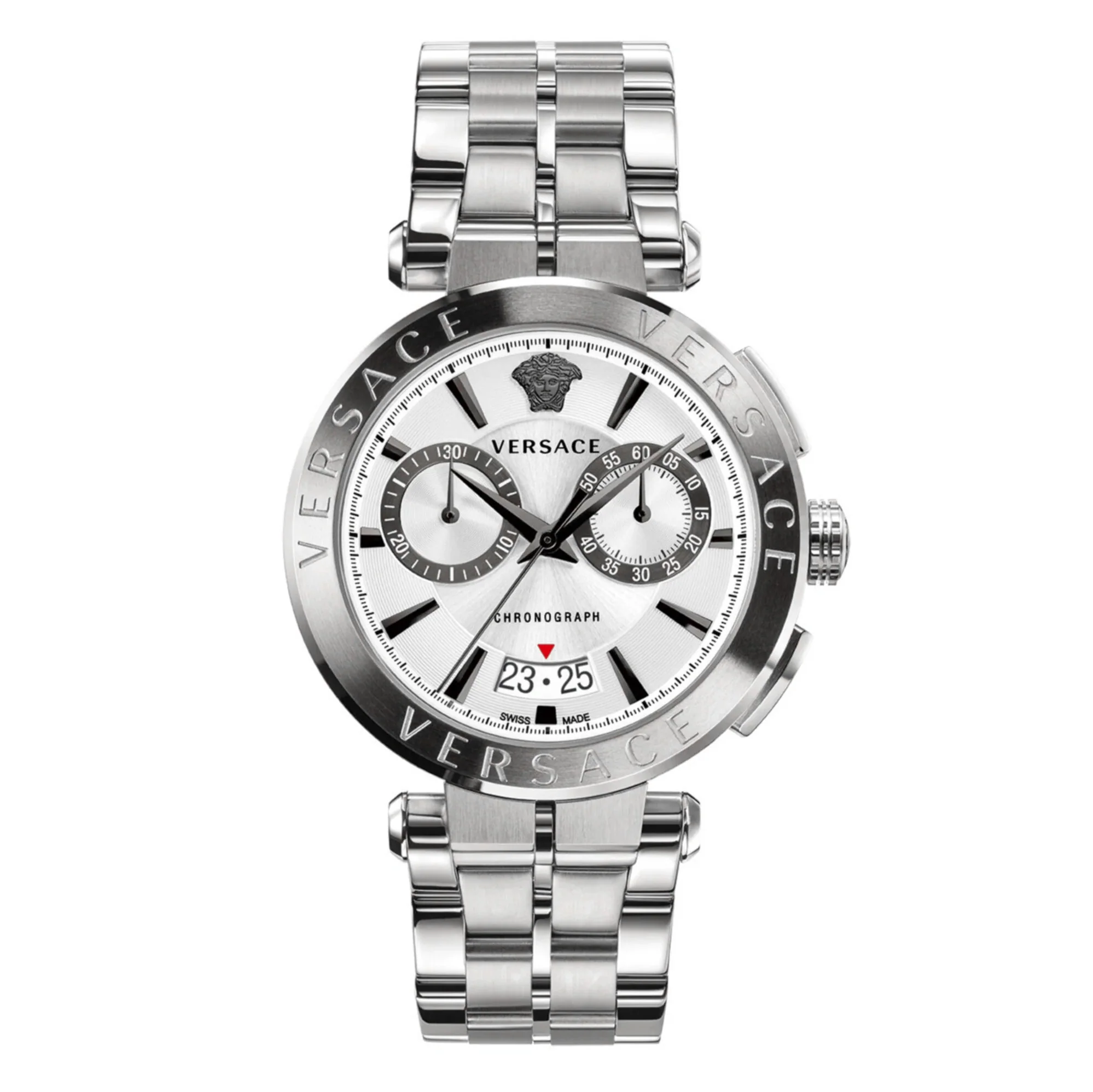 Versace Aion Chronograph Men's White Watch