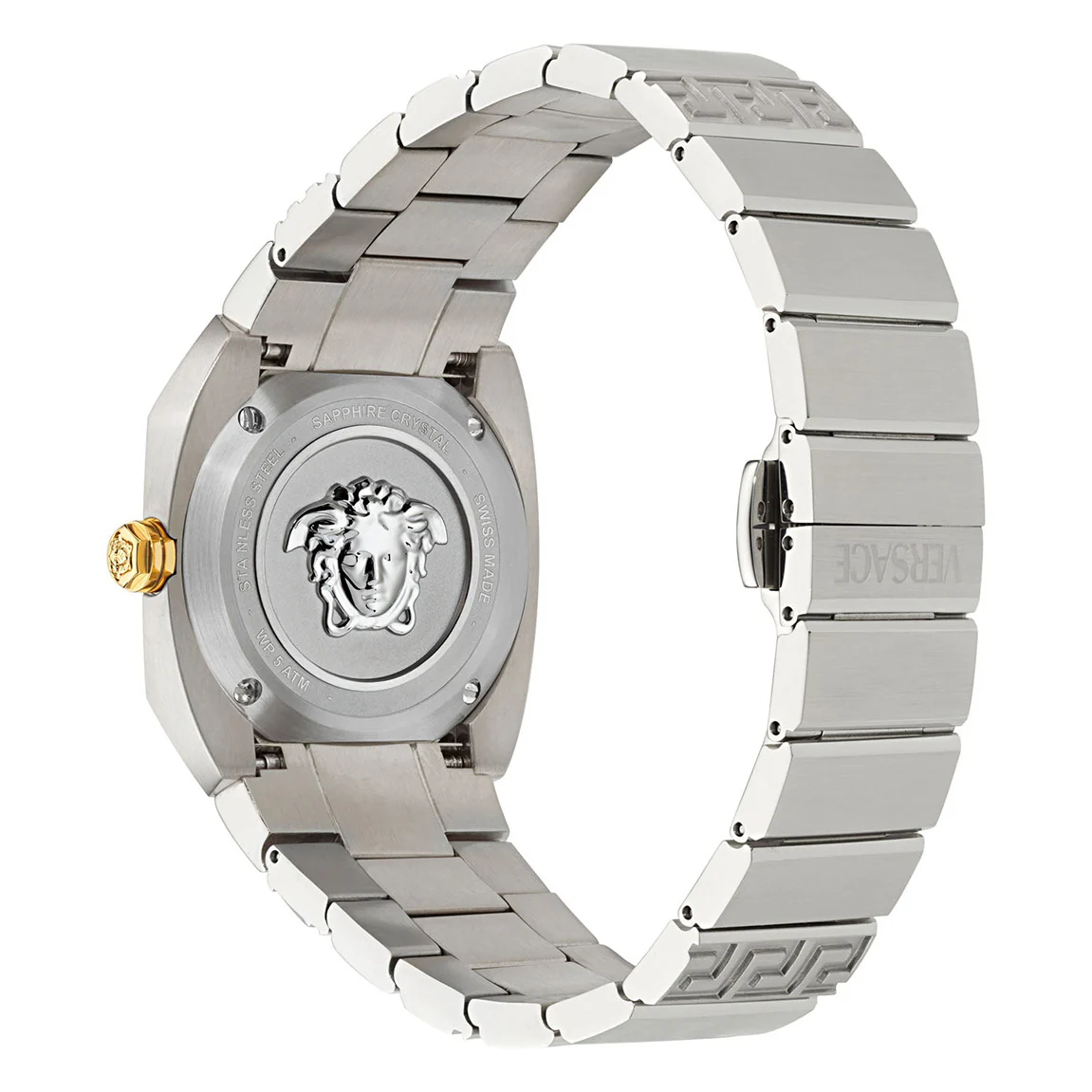 Versace Antares 35mm Green Silver Ladies’ Dress Watch - Image 3