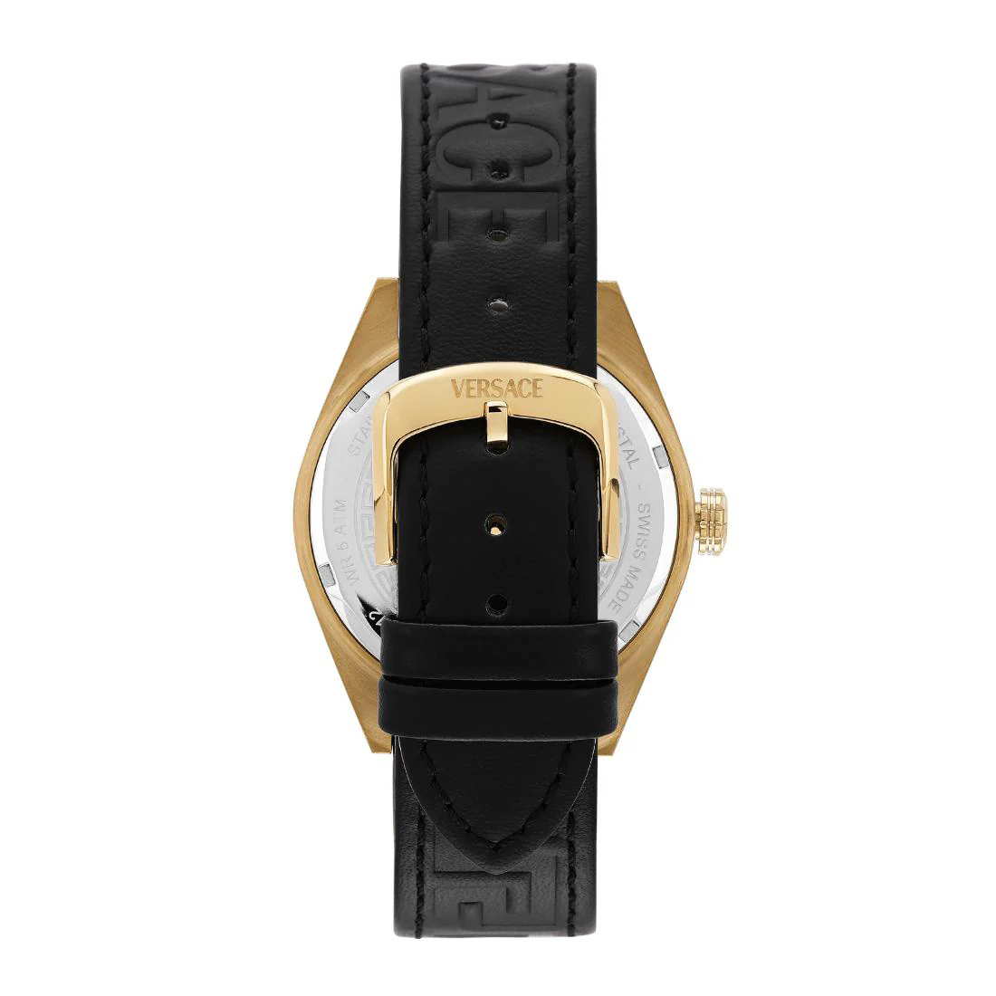 Versace Athletics 41mm Black Gold Men’s Dress Watch - Image 3