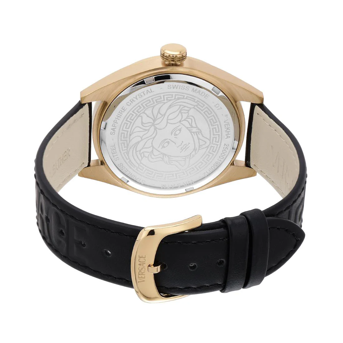 Versace Athletics 41mm Black Gold Men’s Dress Watch - Image 4