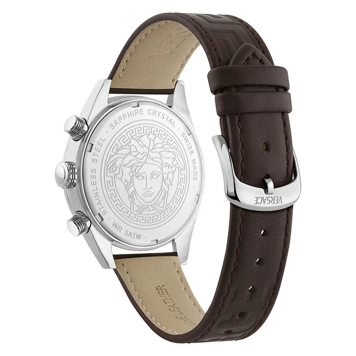 Versace Athletics Chronograph 44mm Men's Green Sport Watch - Image 3