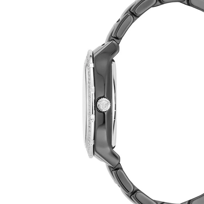 Versace Automatic DV One Ladies' Black Diamond Watch - Image 2