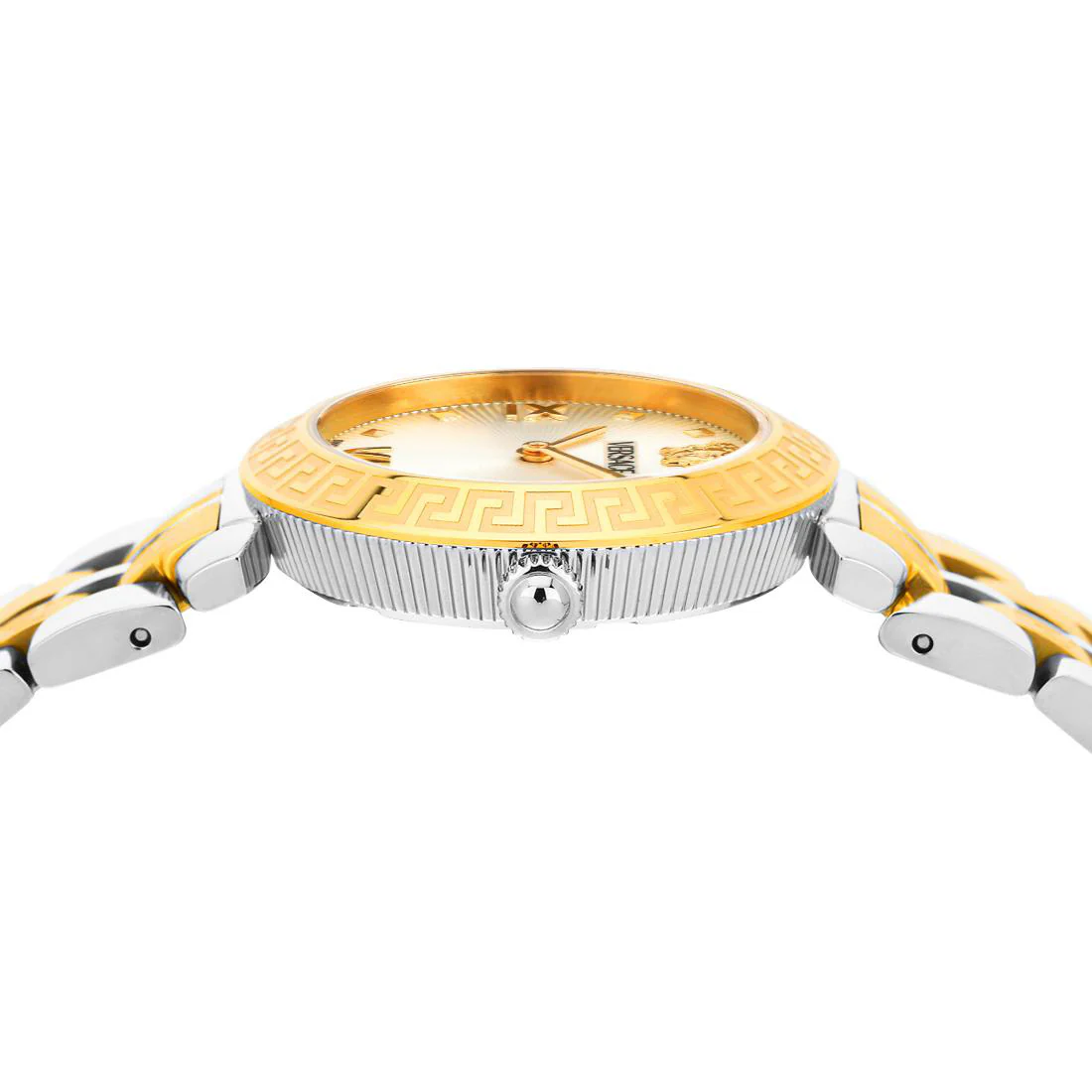 Versace Daphnis 32mm White Two-Tone Ladies’ Dress Watch - Image 3