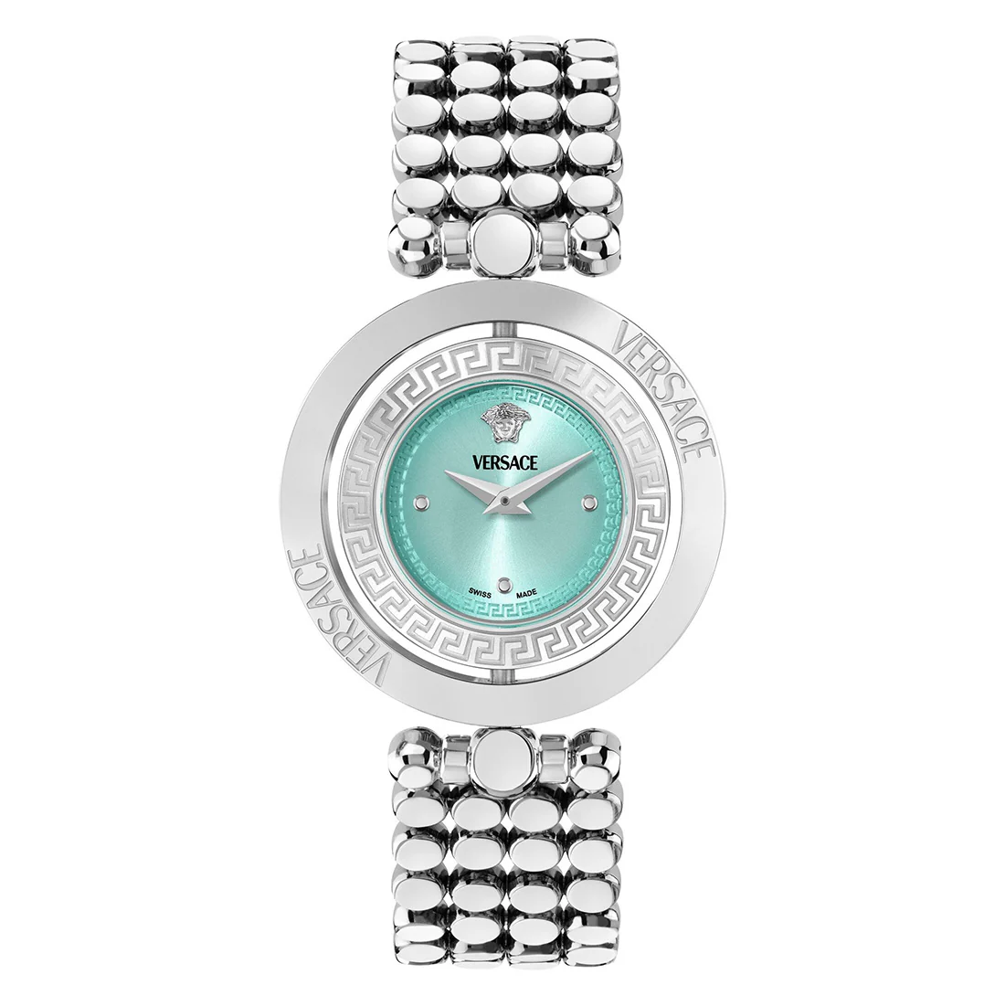 Versace Eon Restyling 33.5mm Ladies Blue Dial Bracelet Watch