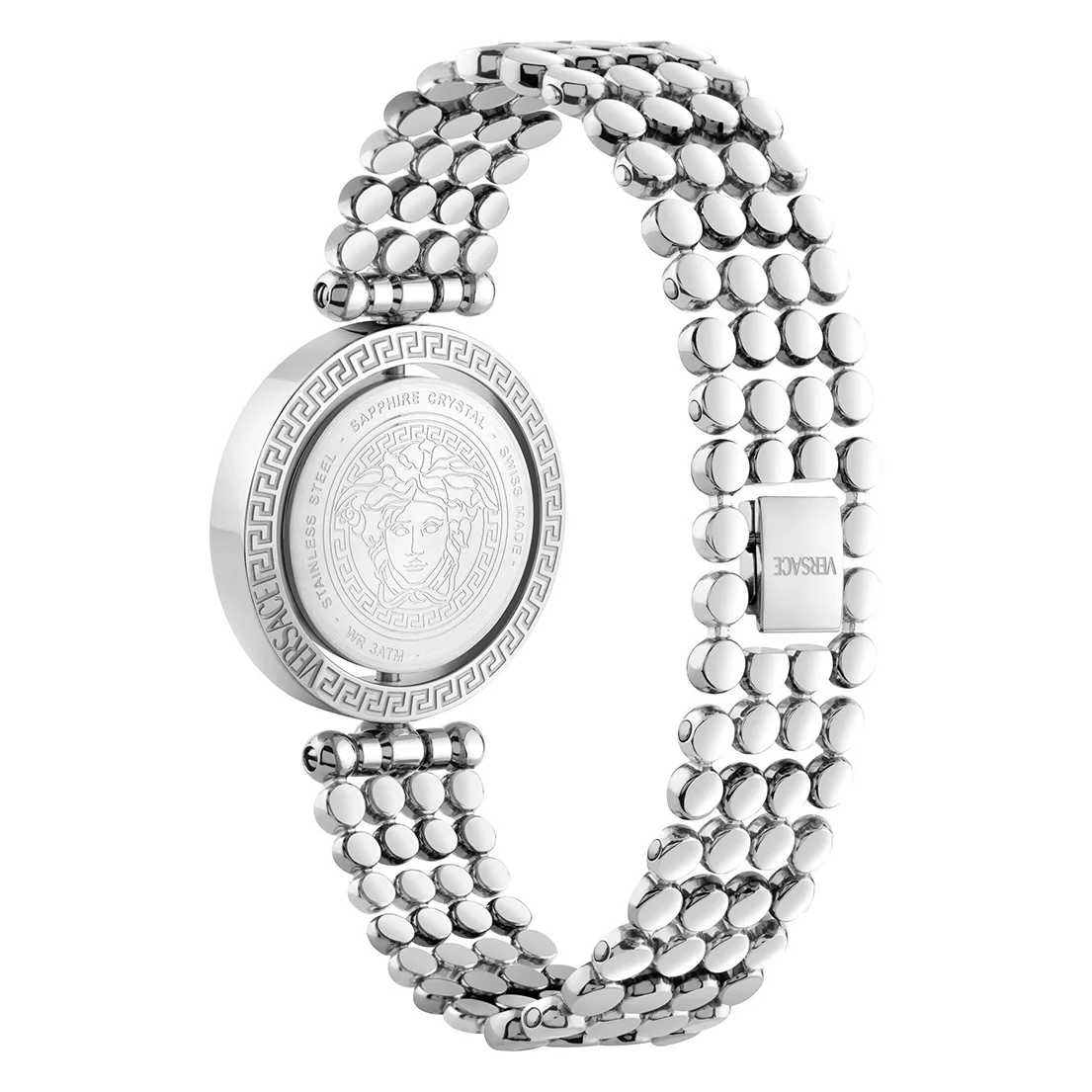 Versace Eon Restyling 33.5mm Ladies Blue Dial Bracelet Watch - Image 2