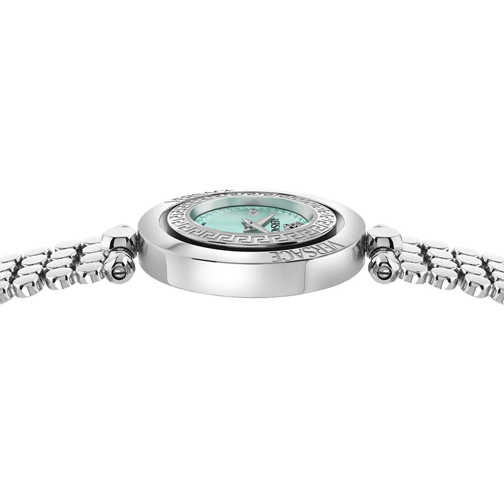 Versace Eon Restyling 33.5mm Ladies Blue Dial Bracelet Watch - Image 3