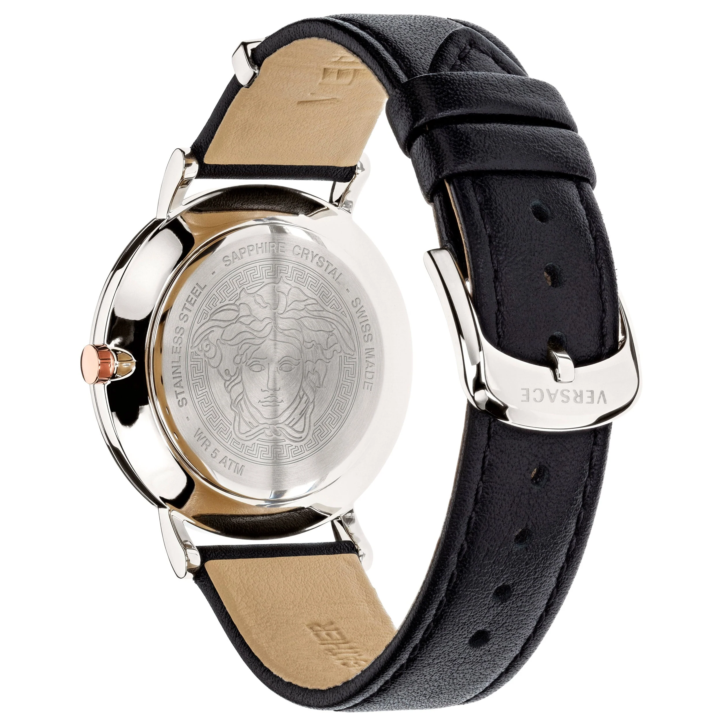 Versace Essential Ladies Black Watch - Image 2