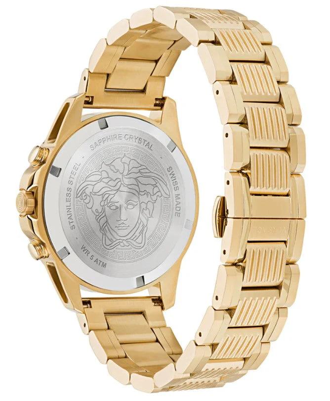 Versace Greca Action Chrono Men's Gold Watch - Image 3