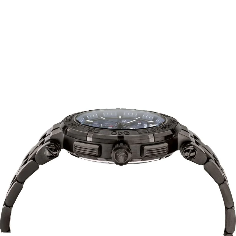 Versace Greca Chrono Men's Black Watch - Image 3