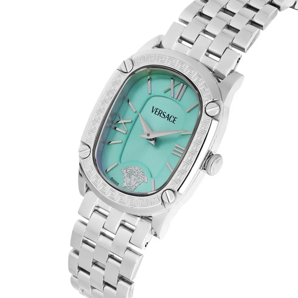 Versace Greca Couture 29mm Blue Ladies Dress Watch - Image 2