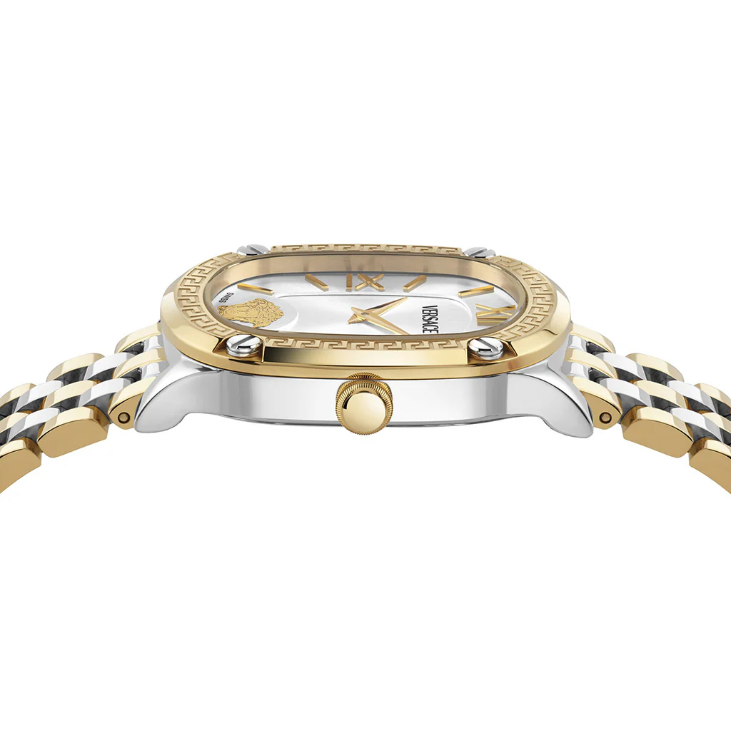 Versace Greca Couture 29mm Silver Ladies Dress Watch - Image 2