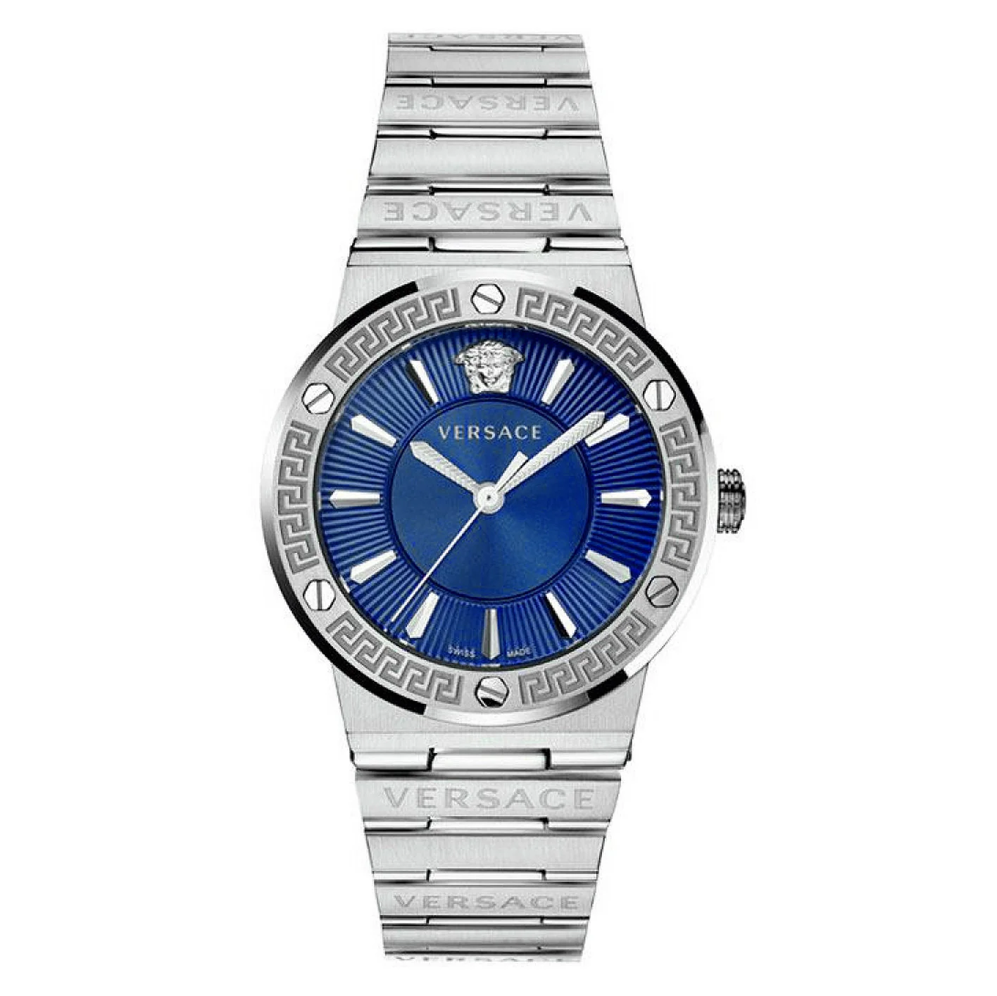 Versace Greca Logo Ladies' Blue Watch