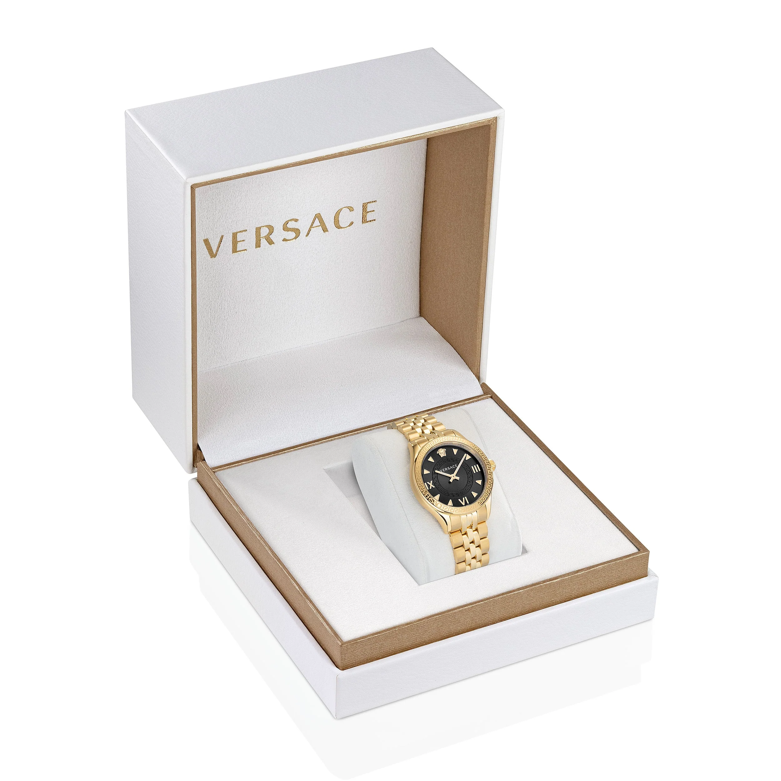 Versace Hellenyium Ladies Gold Watch - Image 4